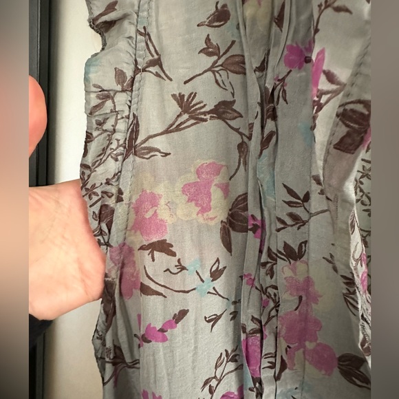 🇮🇹 MADE IN ITALY Vintage Floral Tunic Dress (size M) - Picture 4 of 5